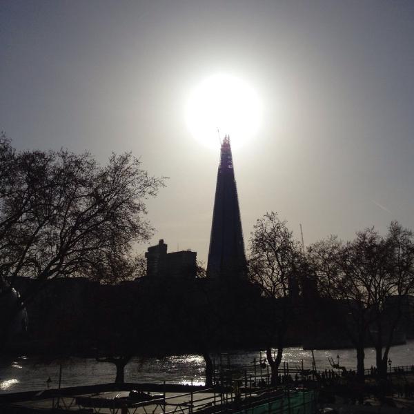 Snagging the sun