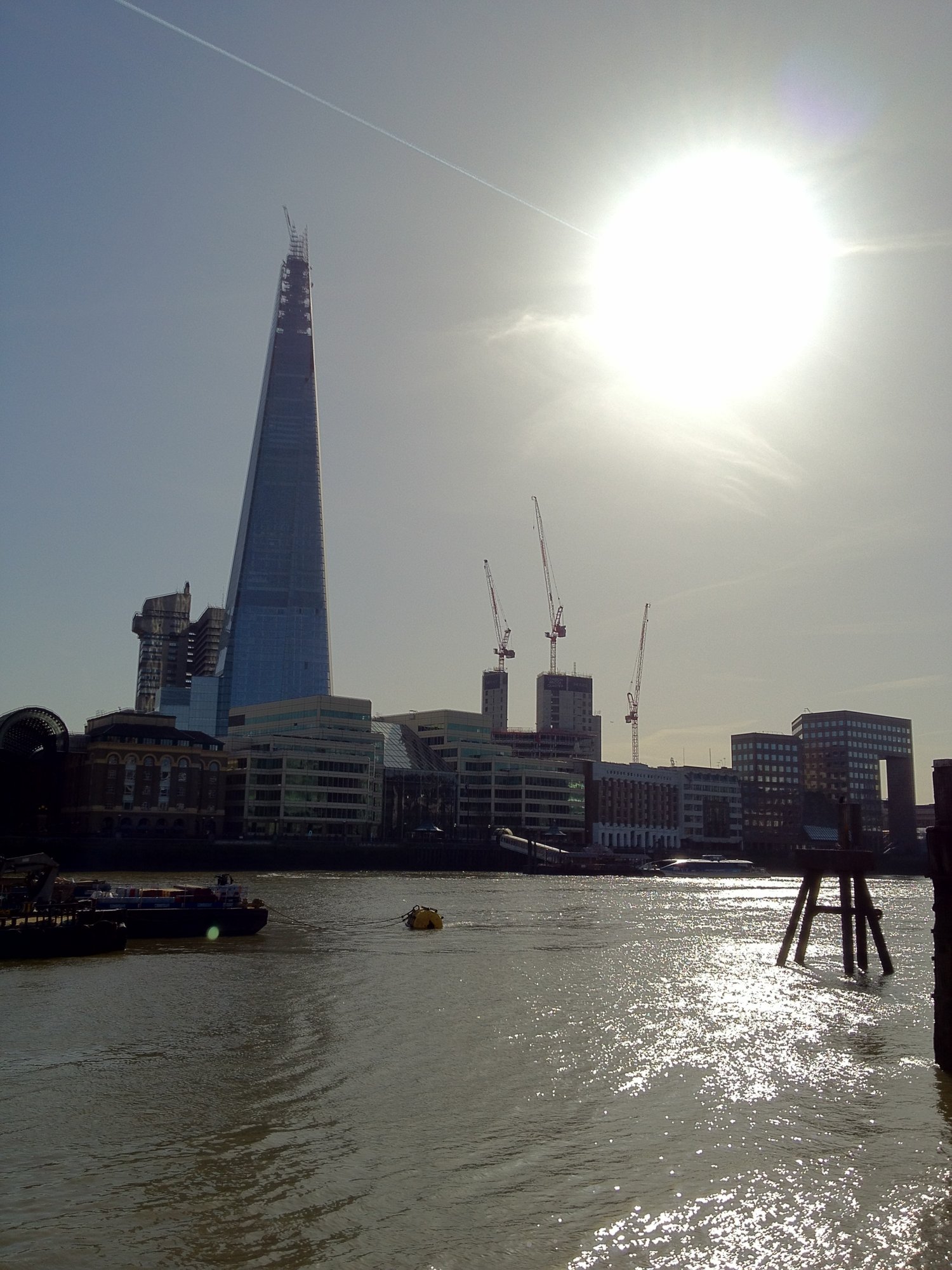 The Shard and the sun