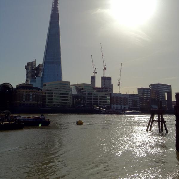 The Shard and the sun