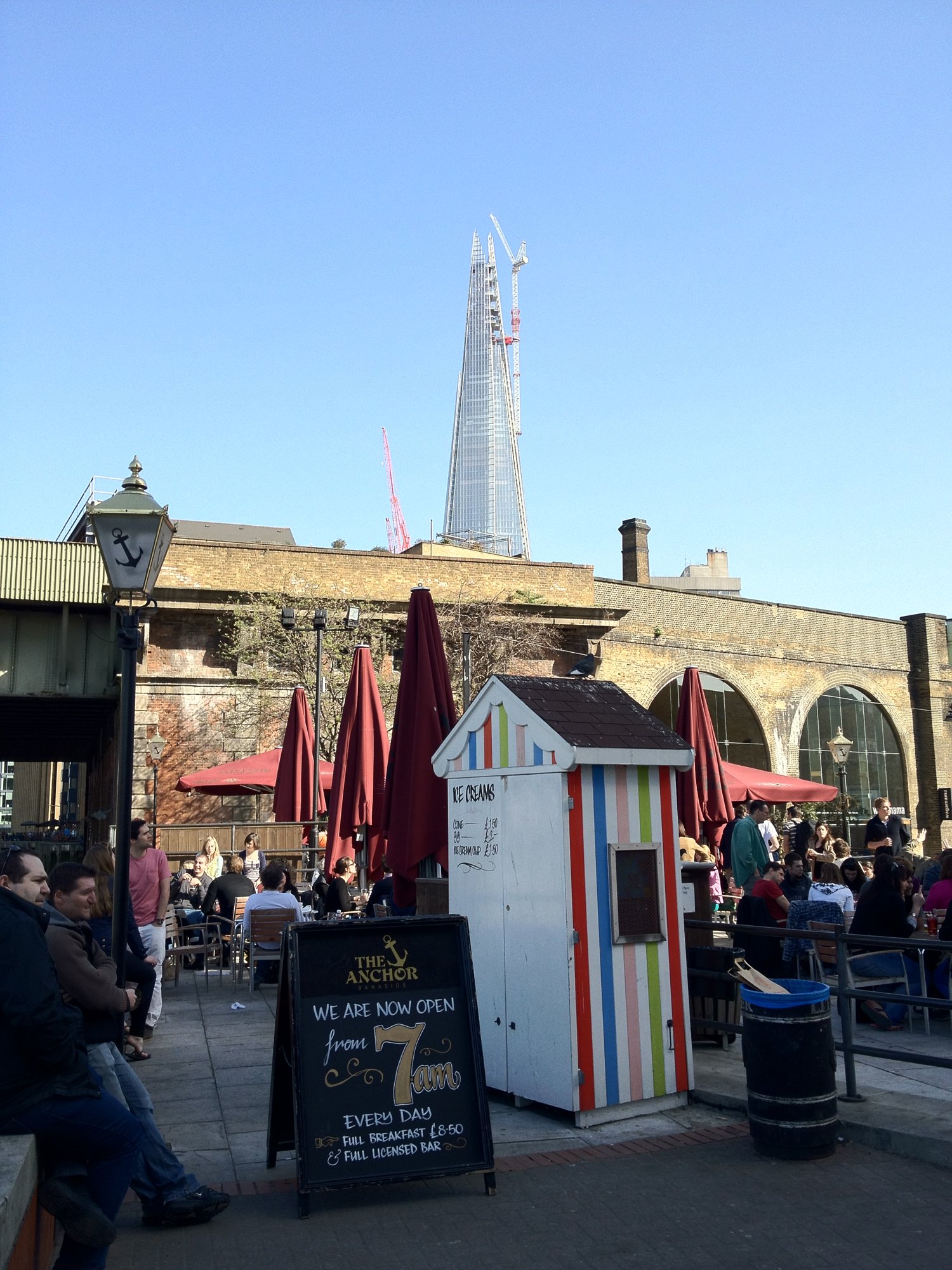 The Shard from Bankside