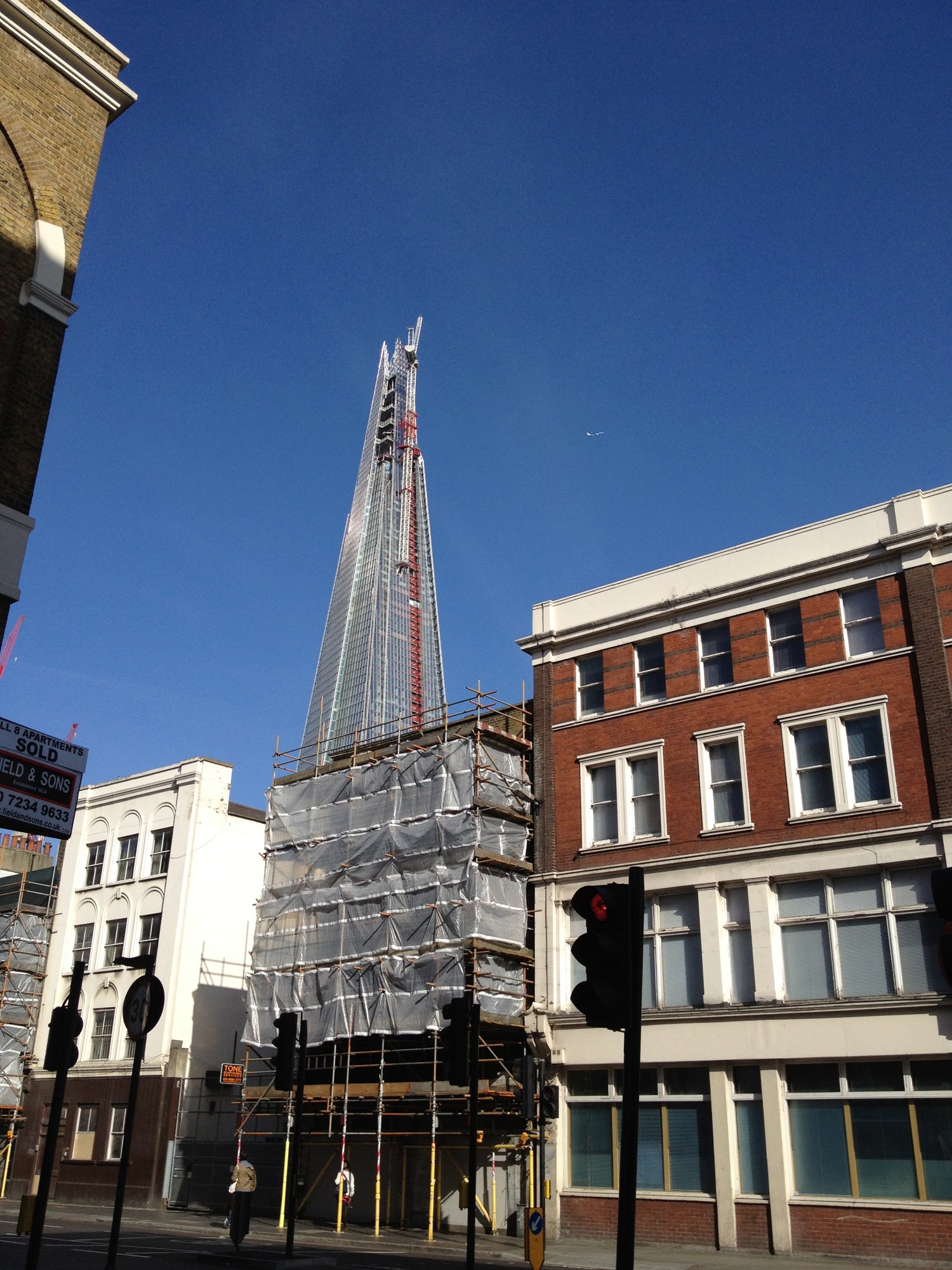 The Shard from Borough High Street