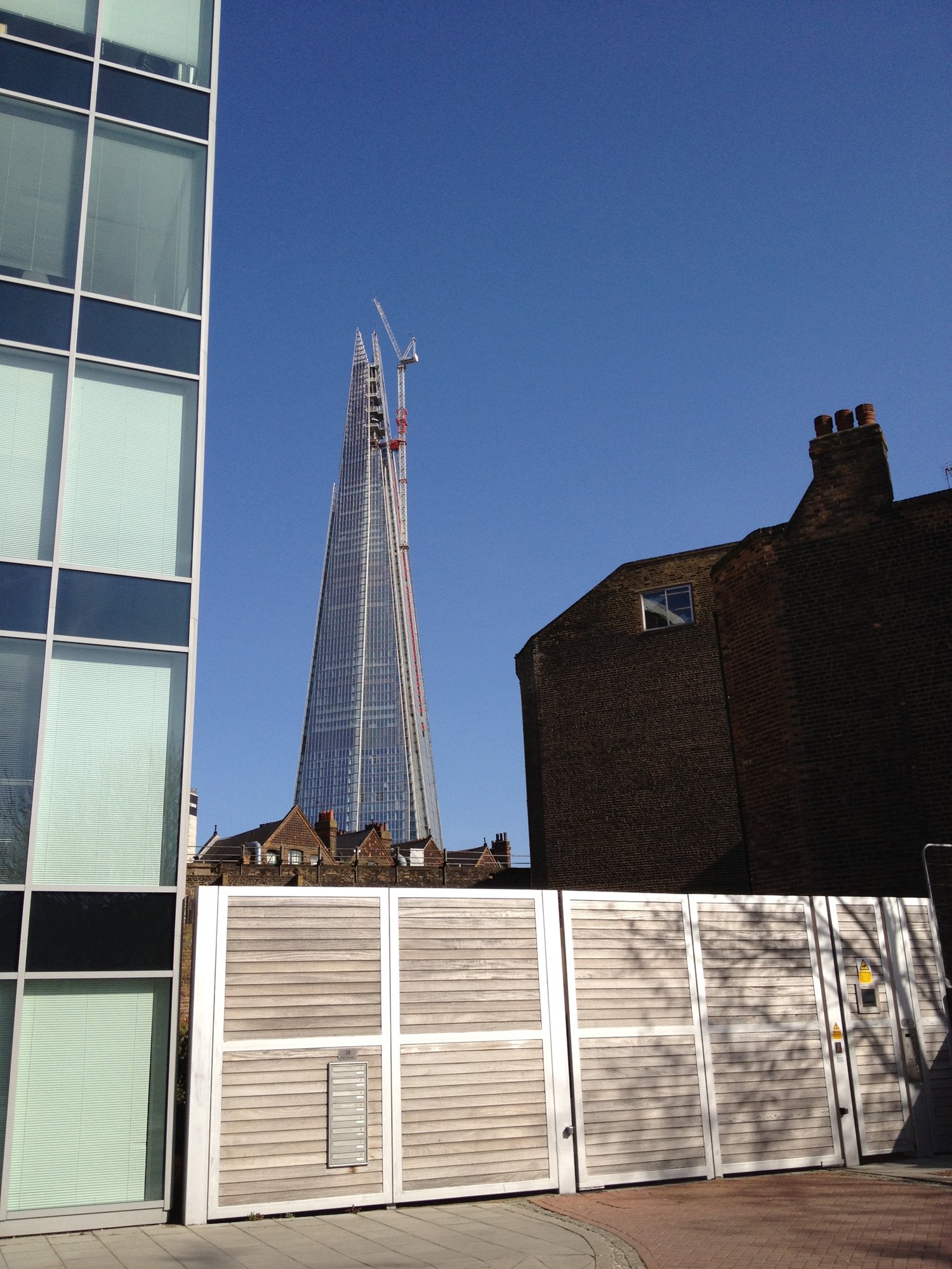 The Shard from Park Street
