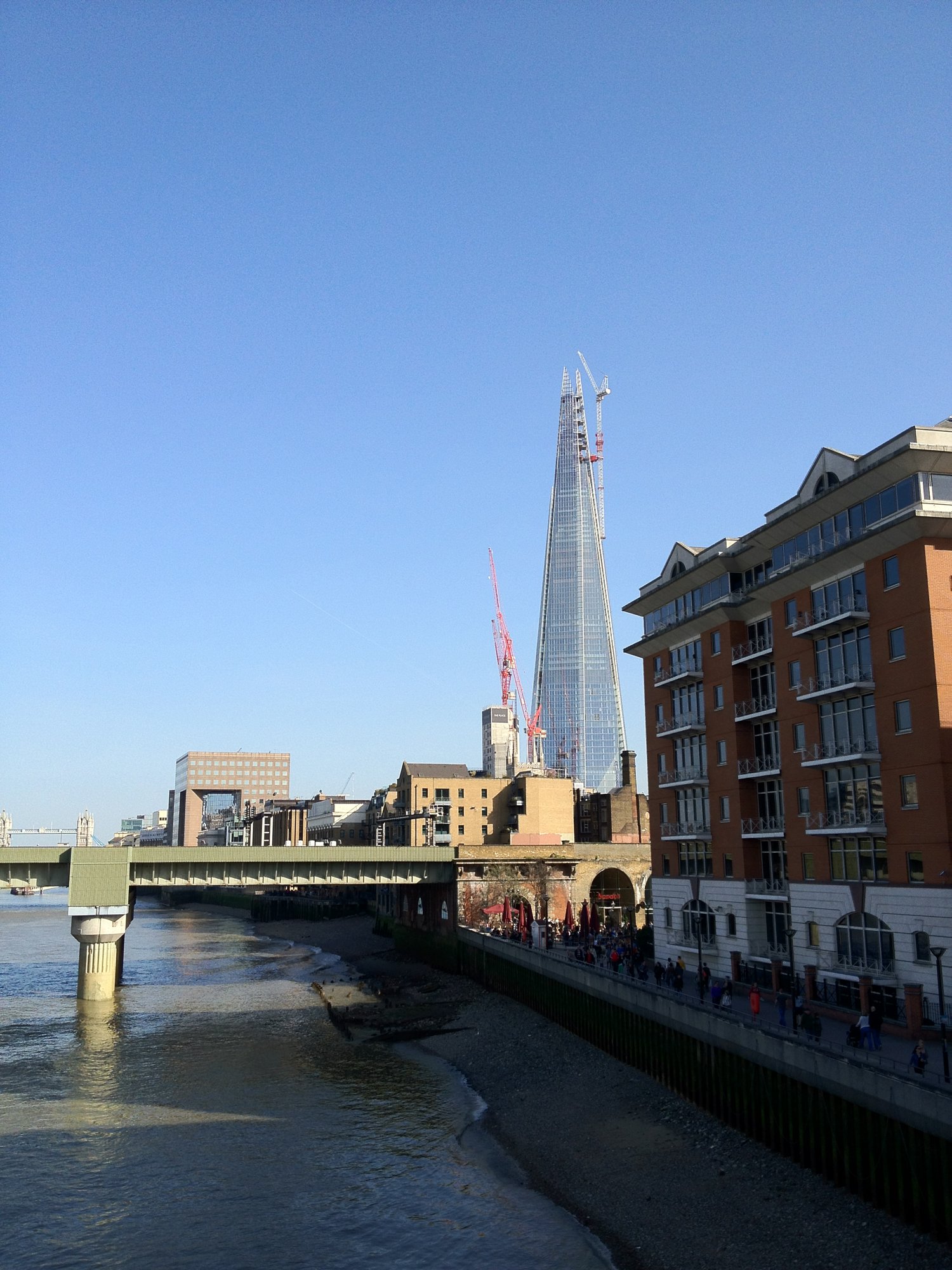 The Shard from Southwark Bridge