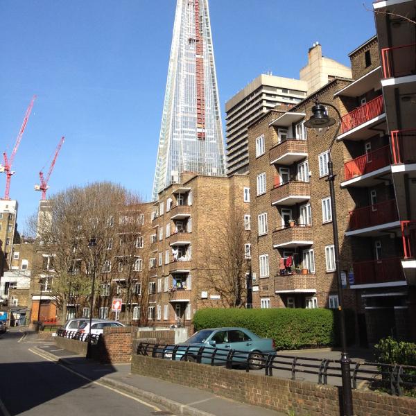 The Shard from Tennis Street