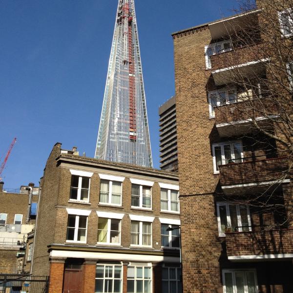 The Shard from Tennis Street