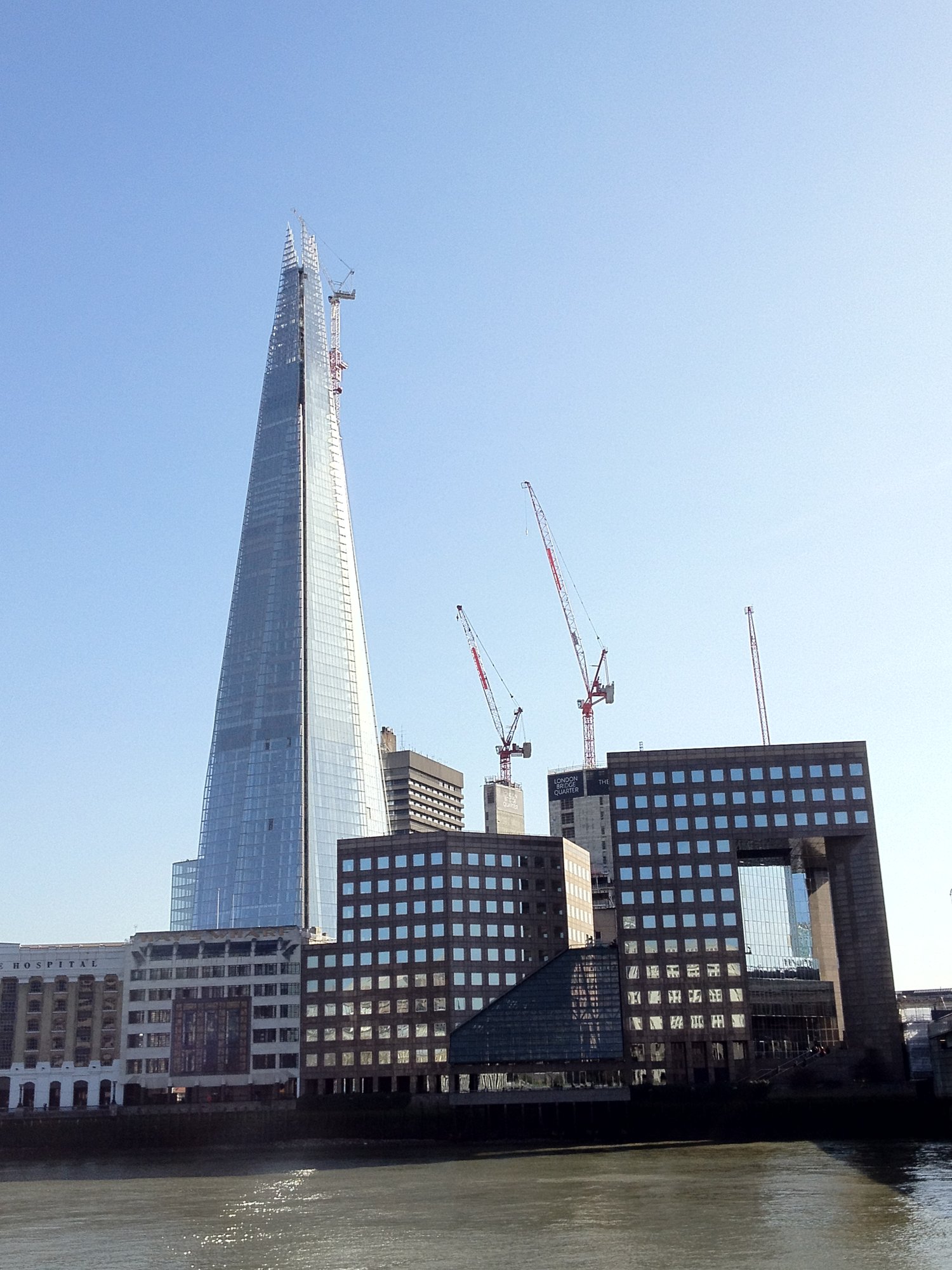 The Shard from the Thames Path