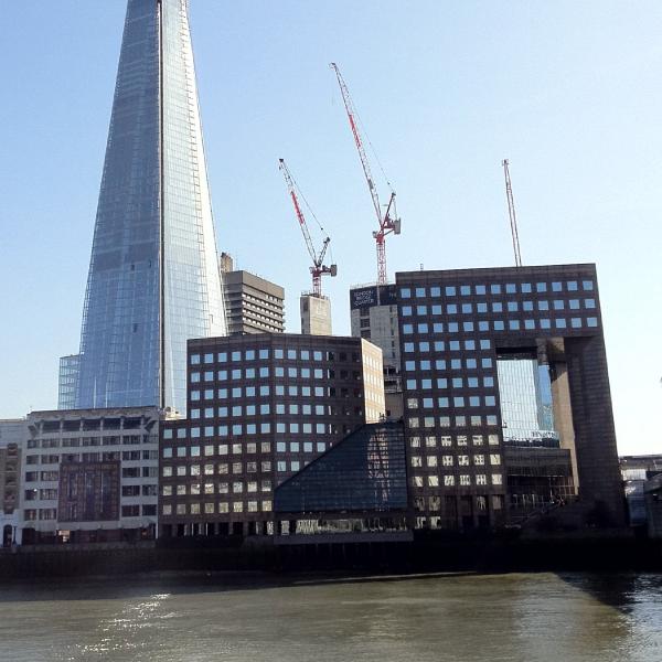 The Shard from the Thames Path