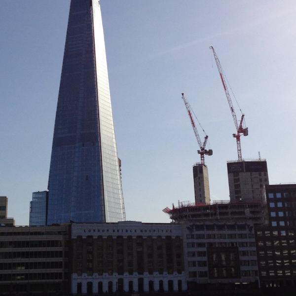 The Shard from the Thames Path