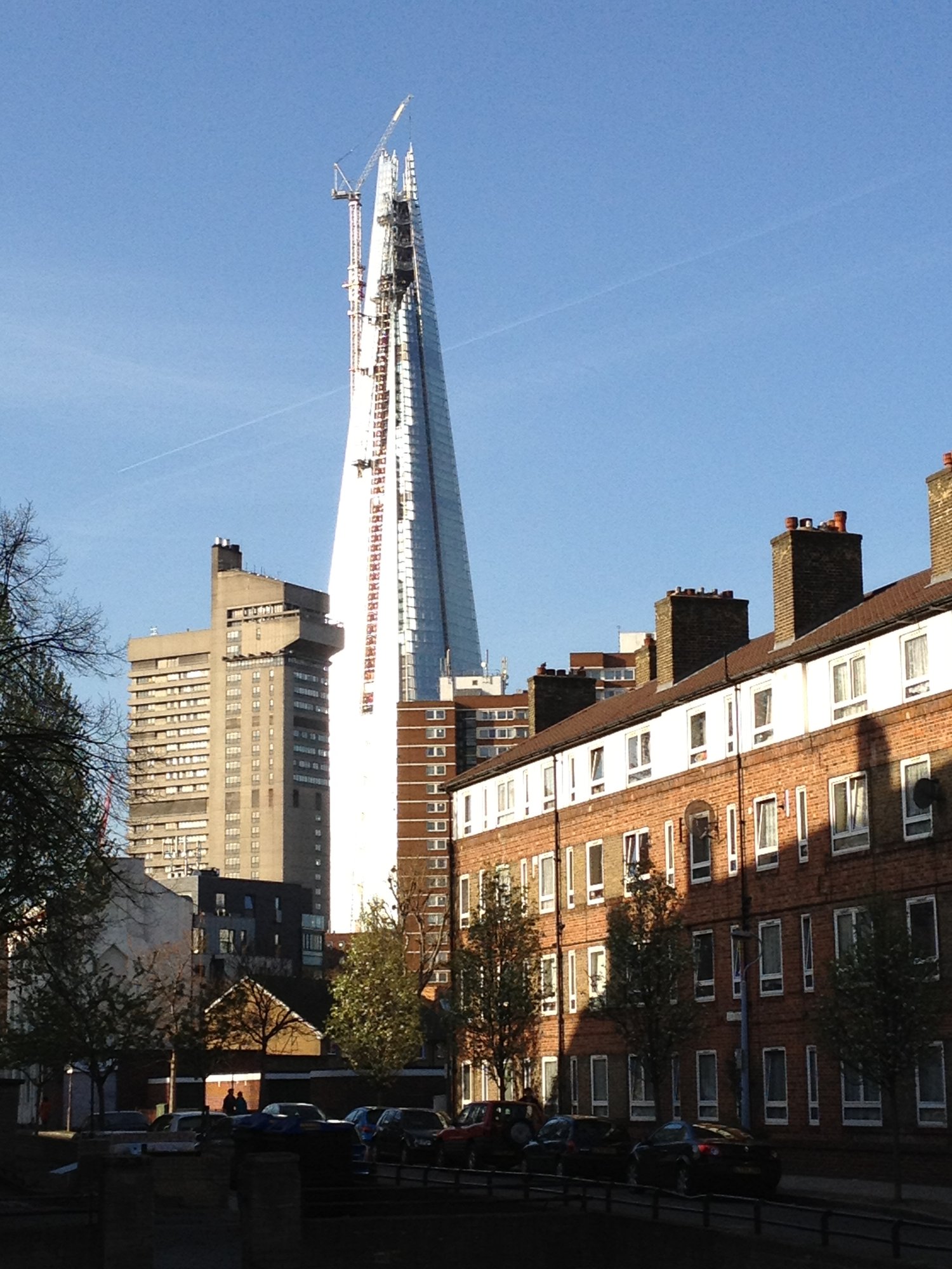 The Shard from Weston Street