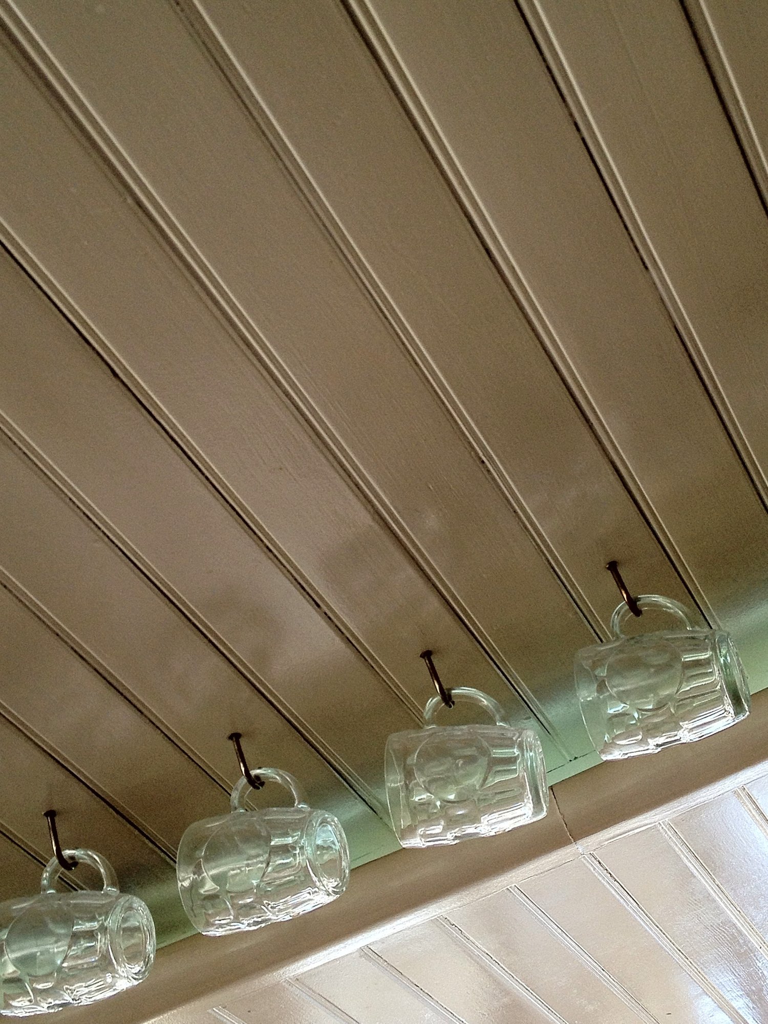 Hanging glasses