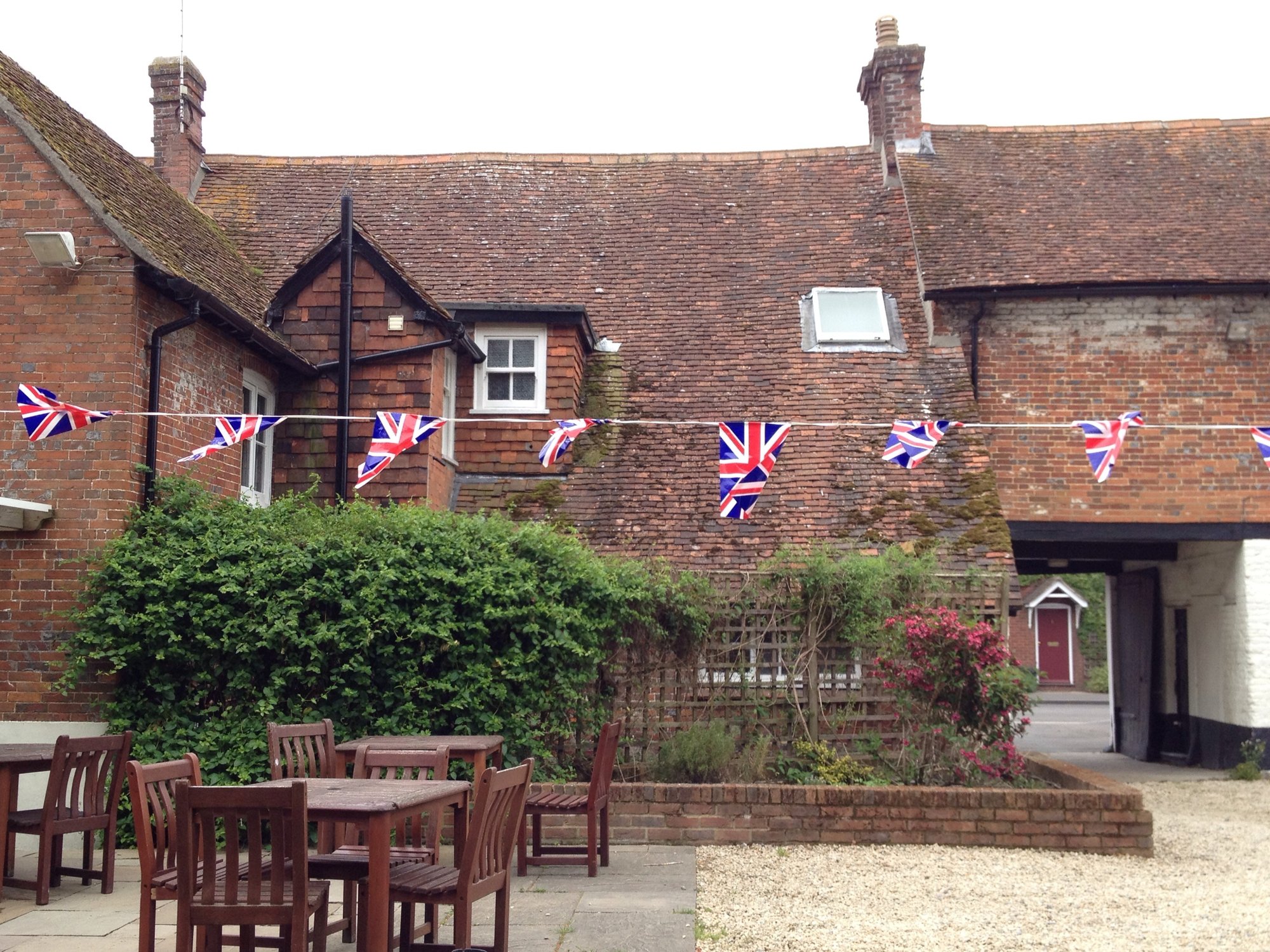 Downton beer garden