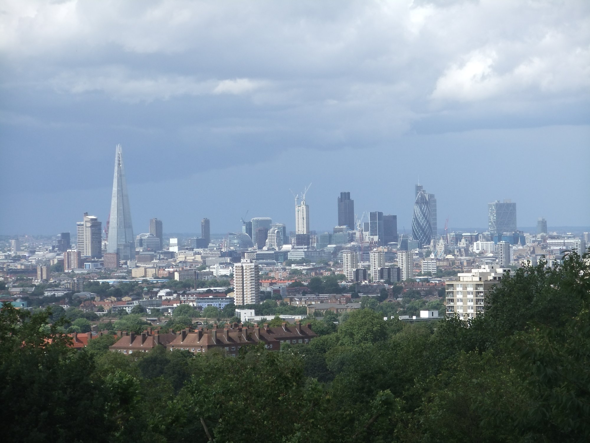 London from One Tree Hill