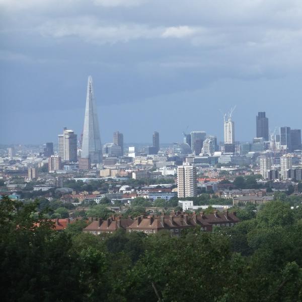 London from One Tree Hill