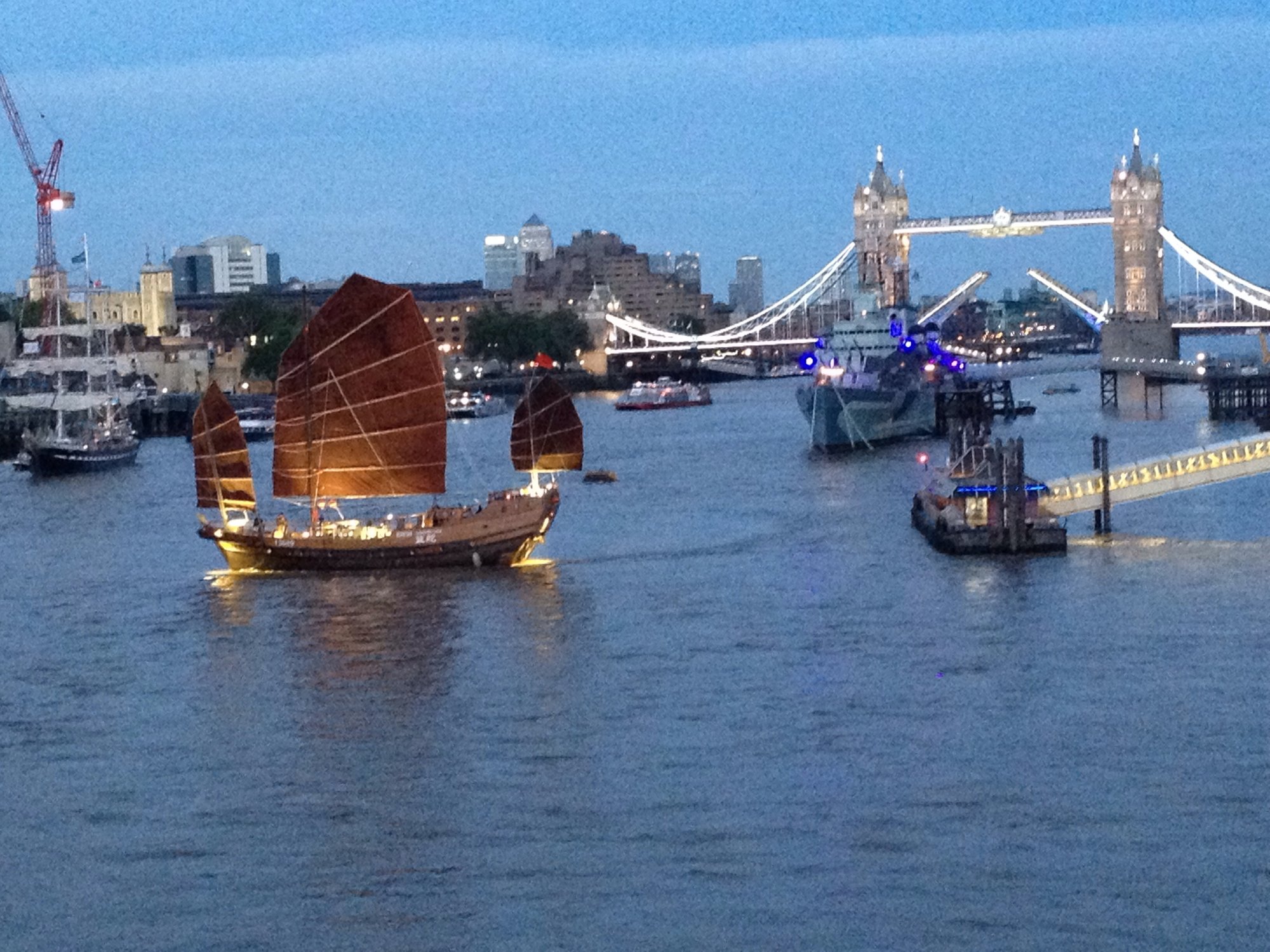 Huantian at Tower Bridge
