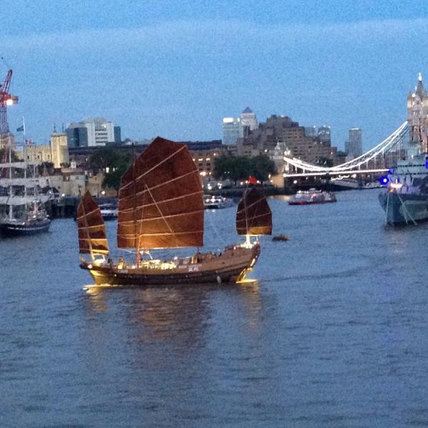 Huantian at Tower Bridge