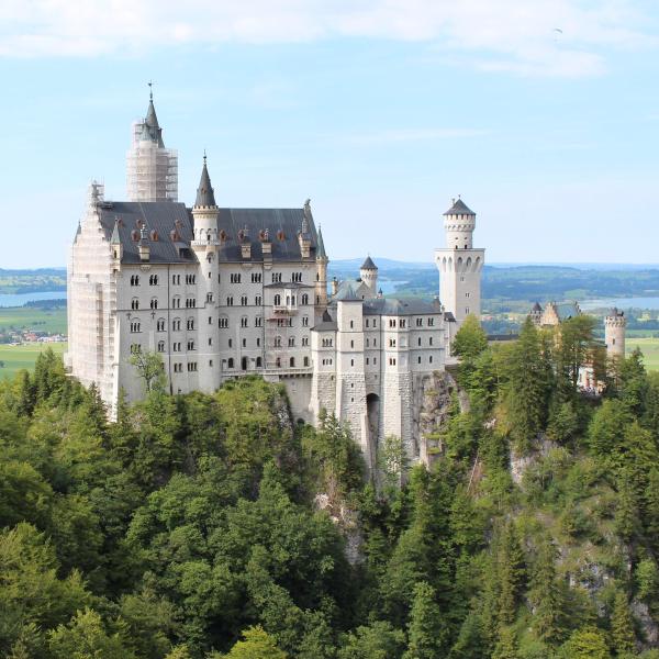 Neuschwanstein from the Marienbrücke