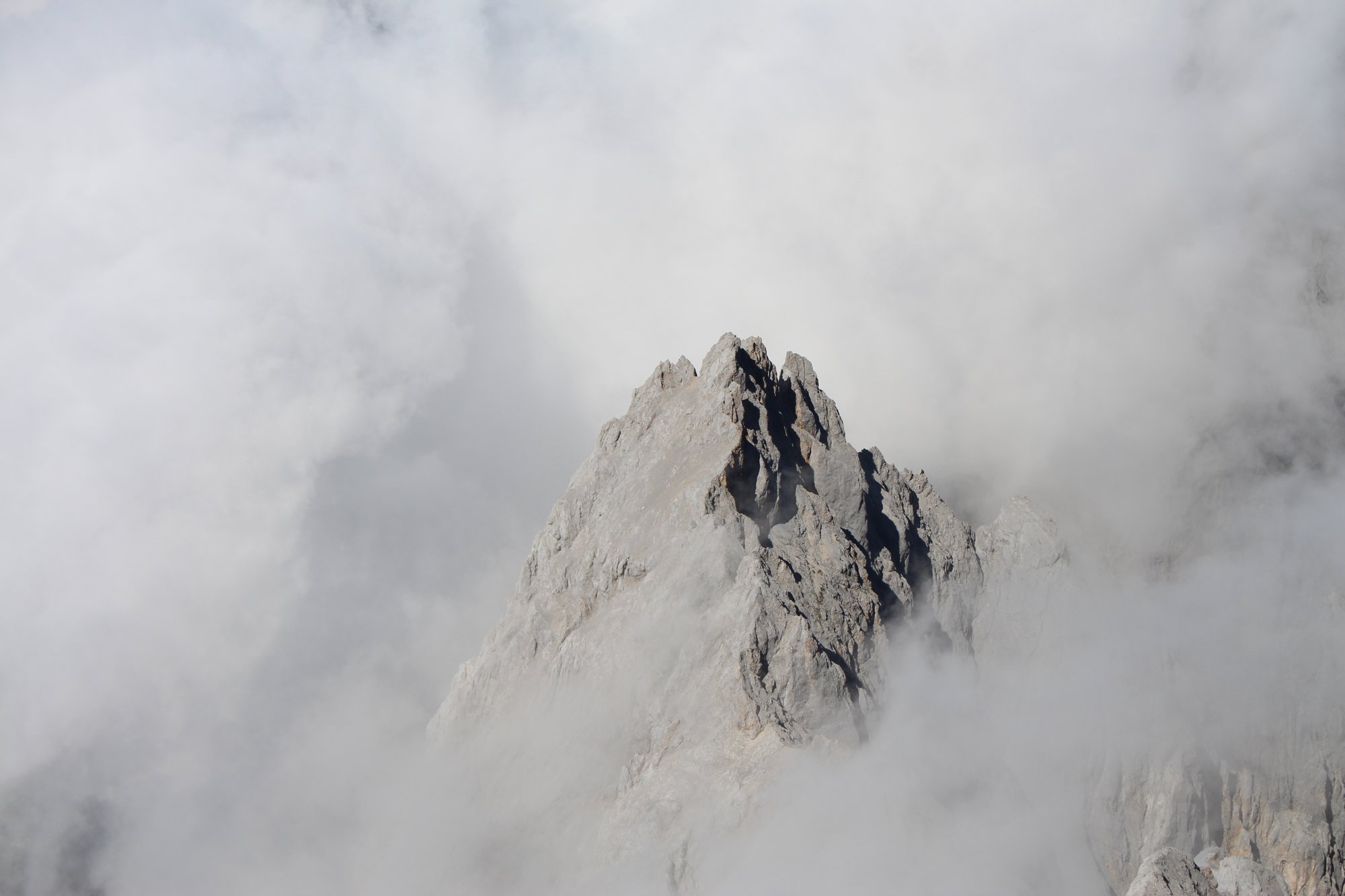 Shrouded in cloud