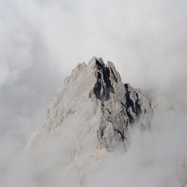 Shrouded in cloud