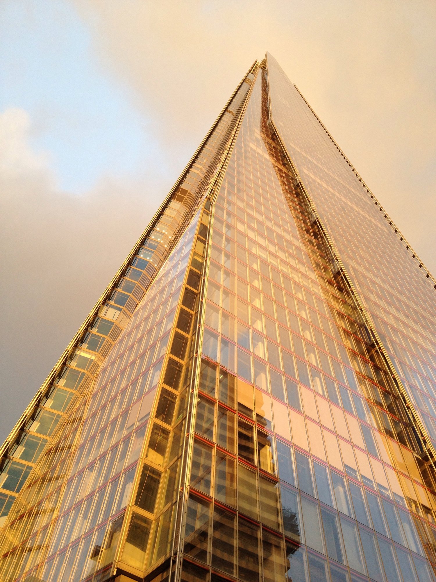Sunset on the Shard
