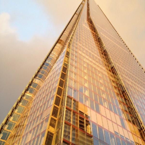 Sunset on the Shard