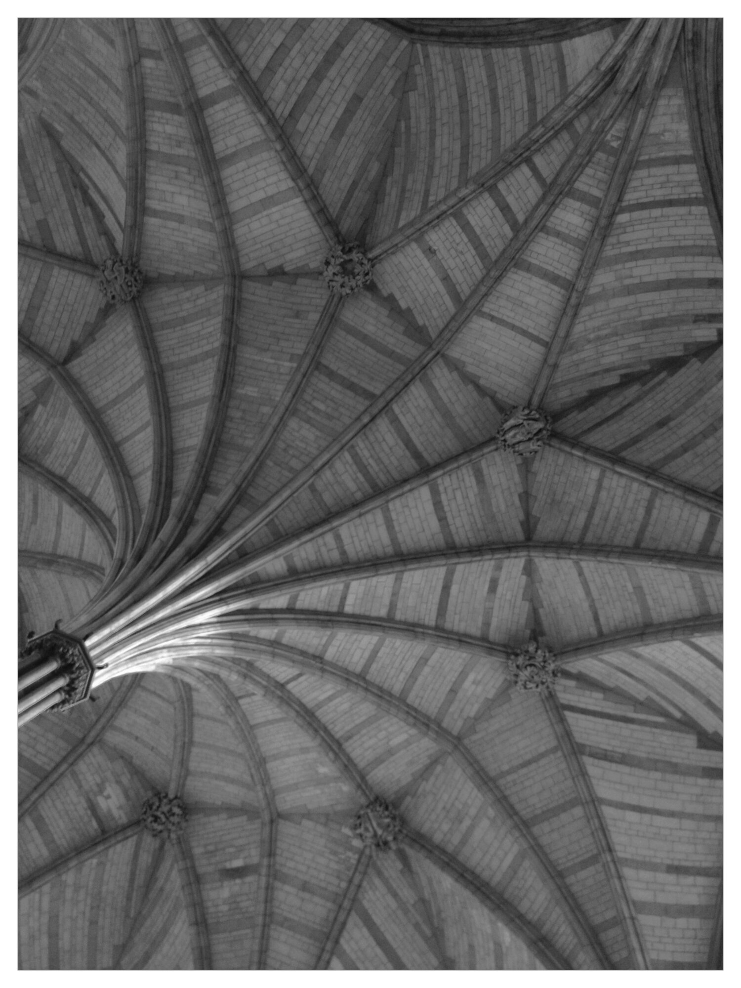 Ceiling patterns in Westminster Abbey