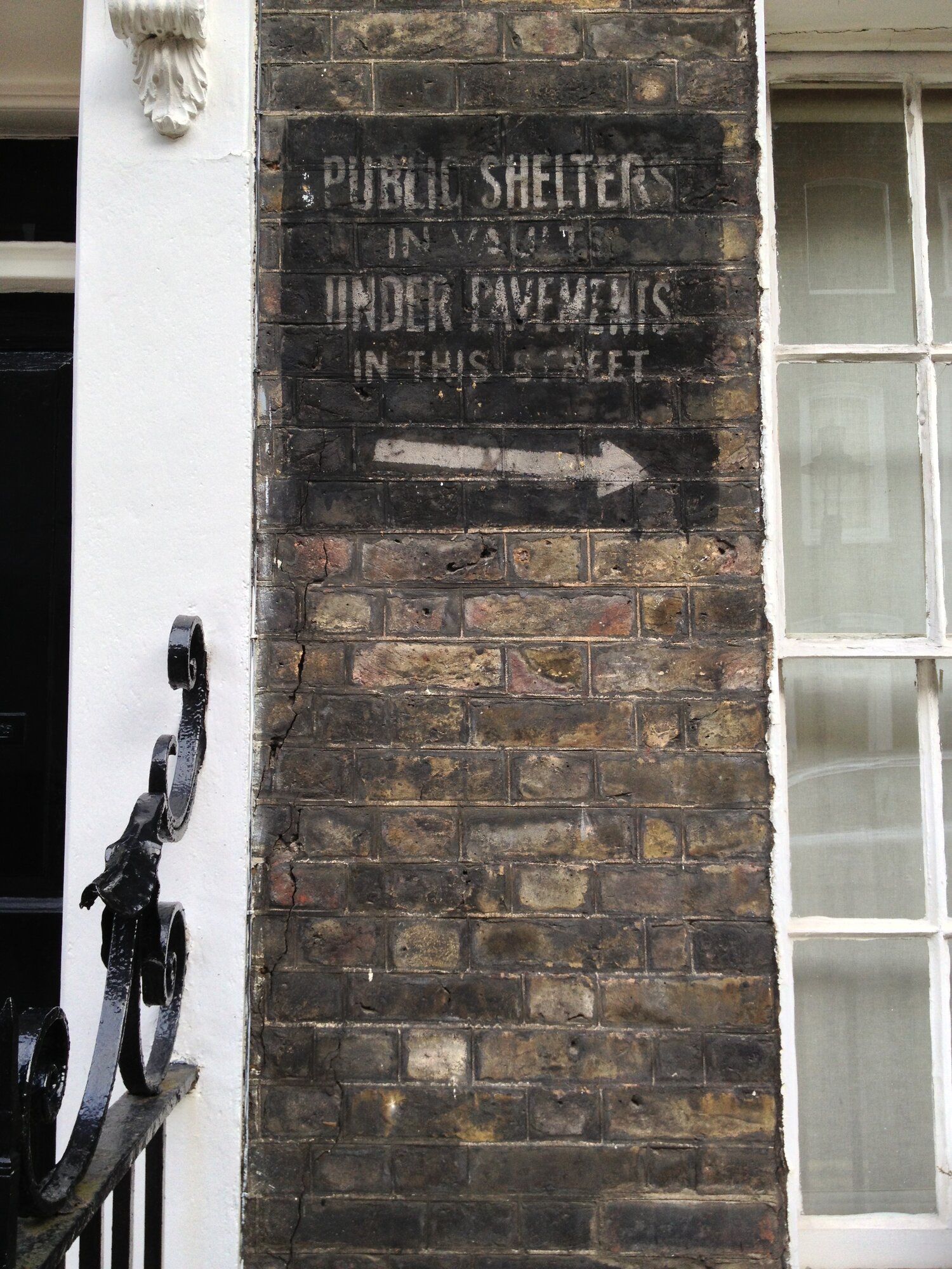 Public Shelter In Vaults Under Pavement