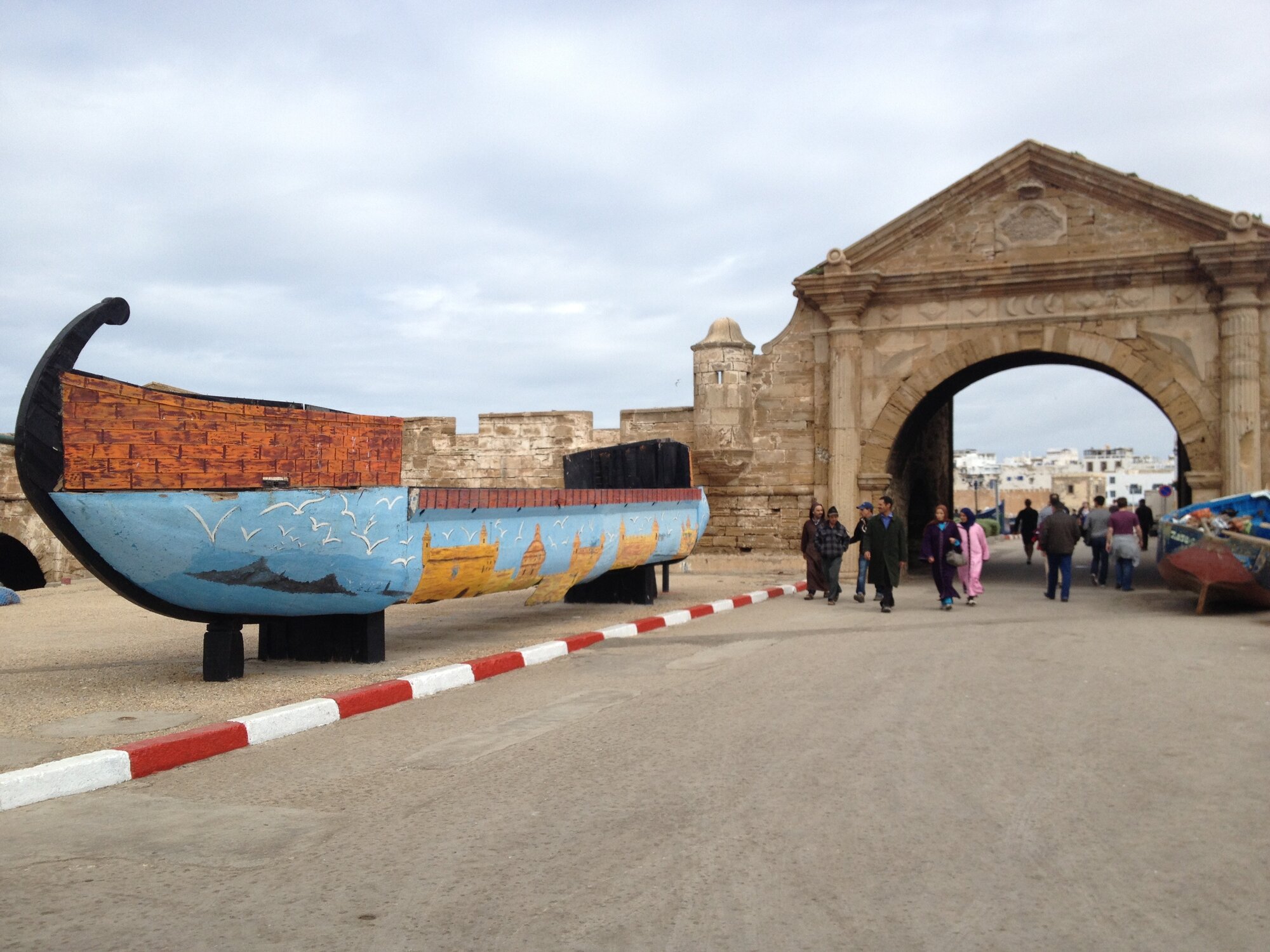 Entry to the port