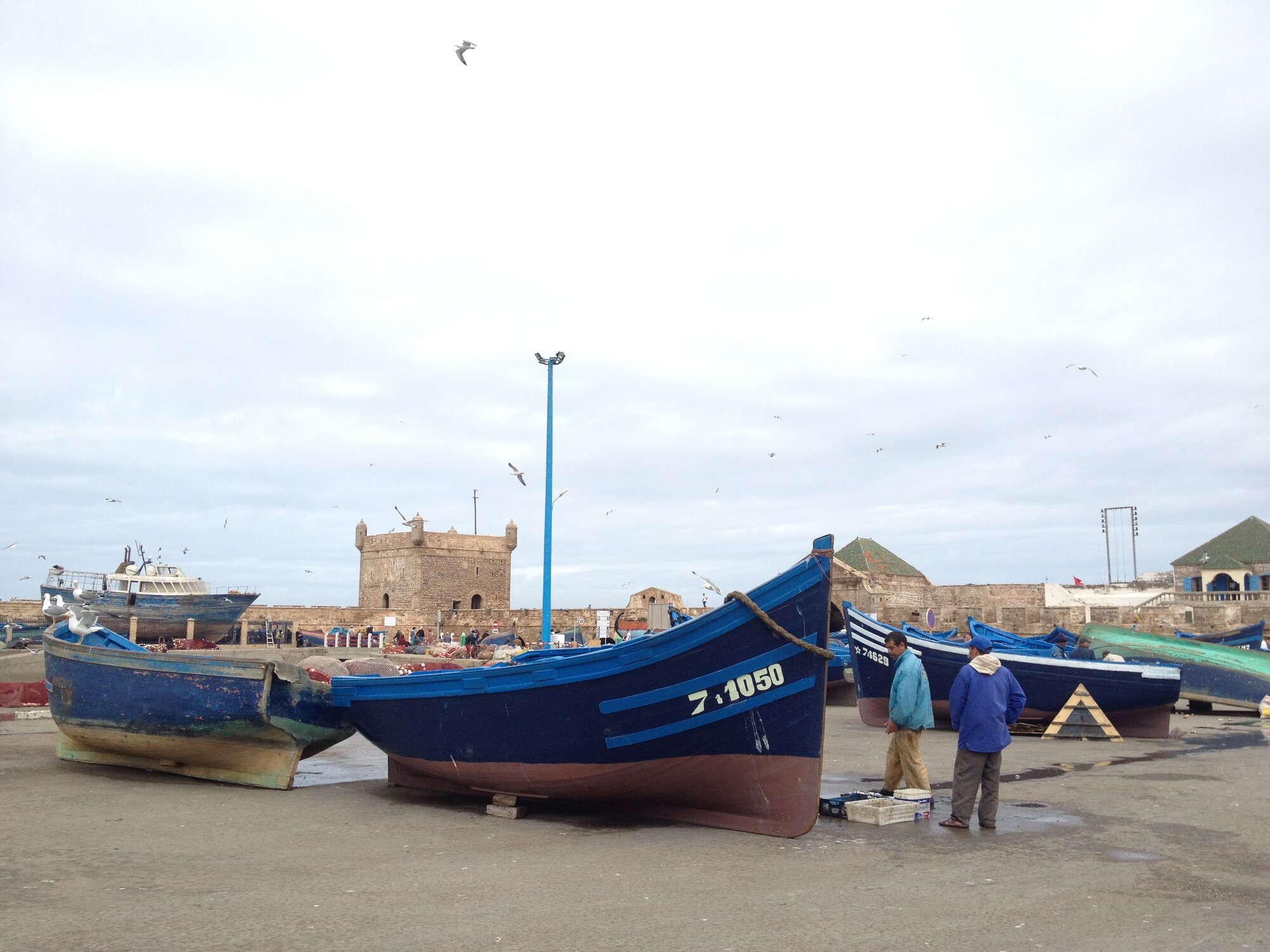Preparing the vessel