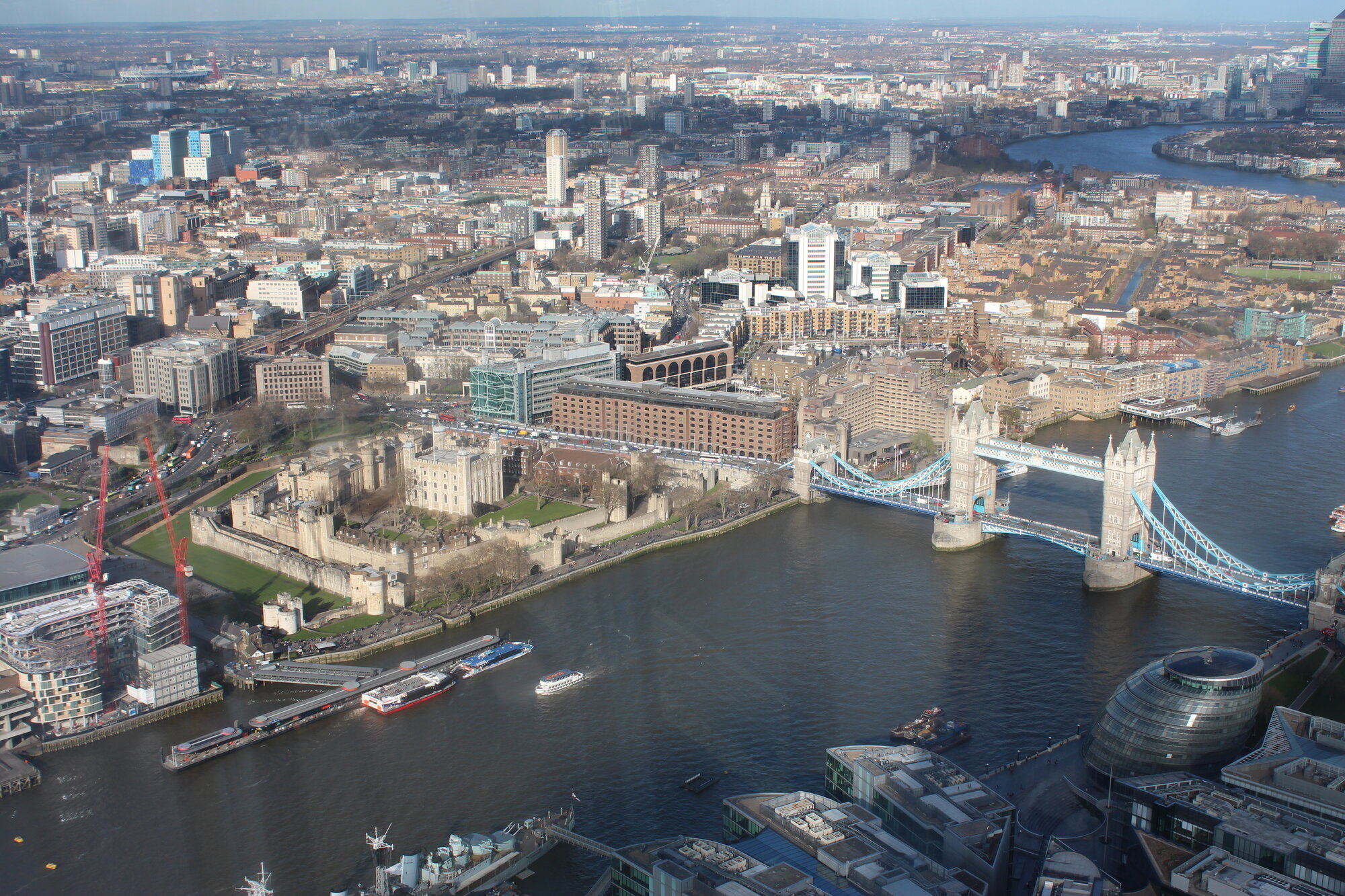 Tower of London and Tower Bridge