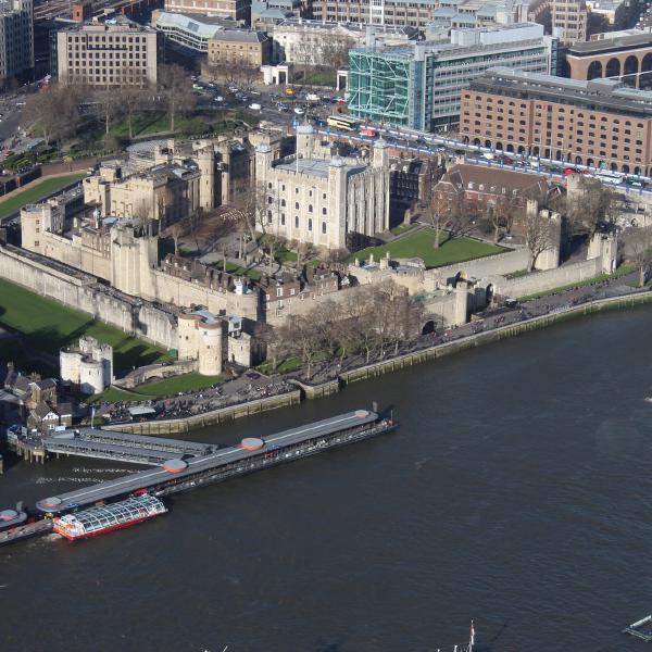Tower of London from above