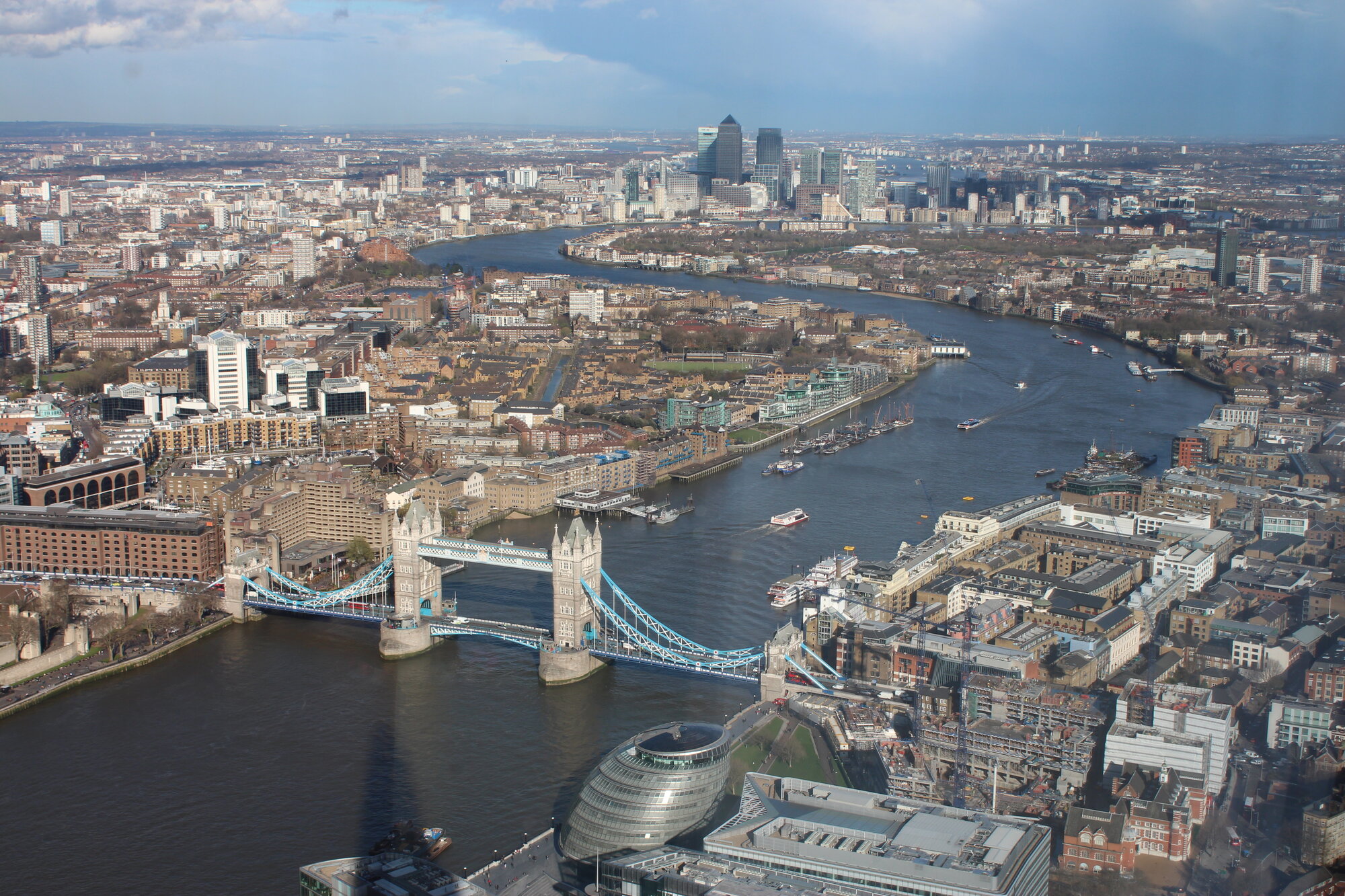 Weaving through London
