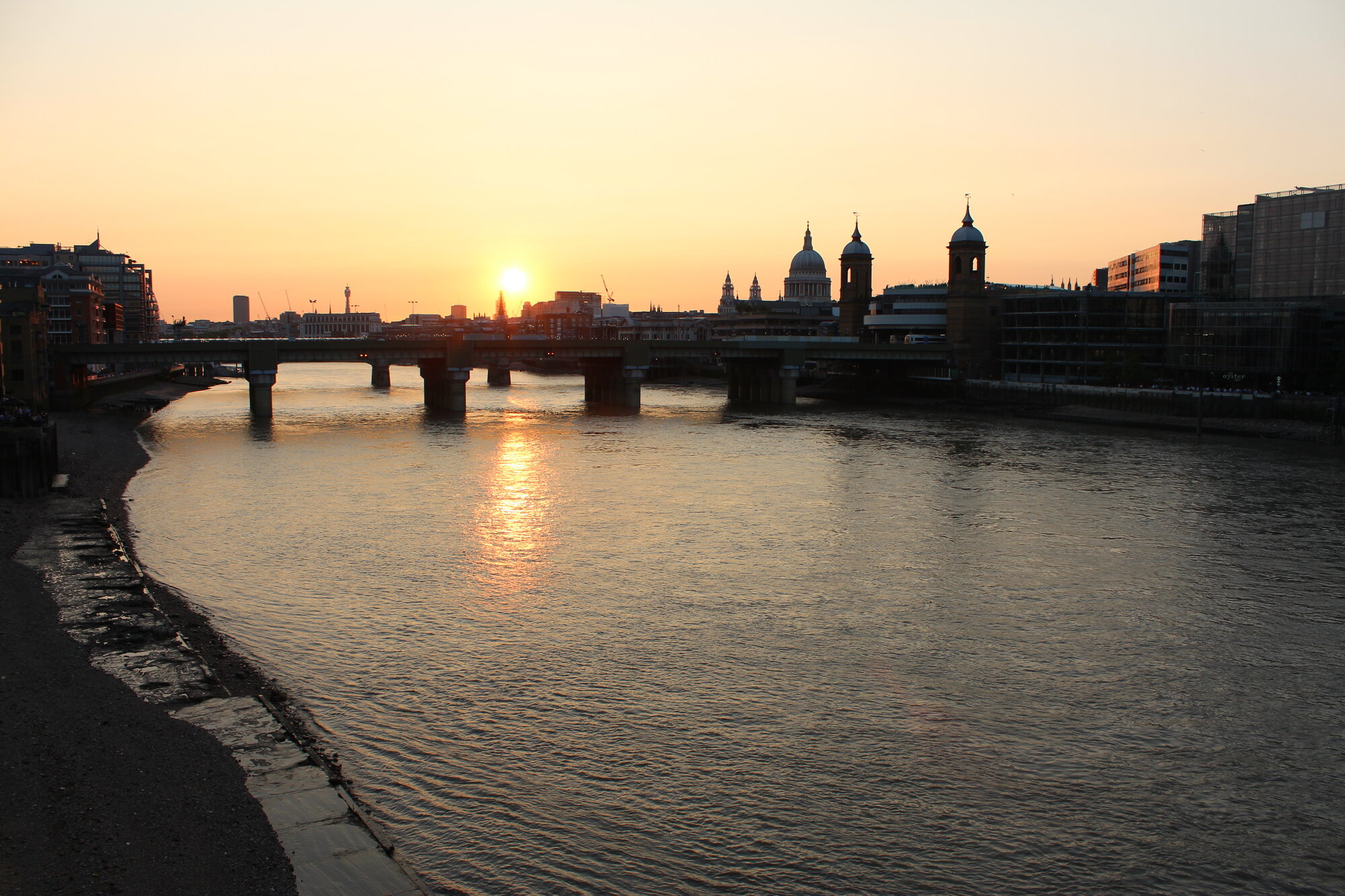 Cannon Street sunset