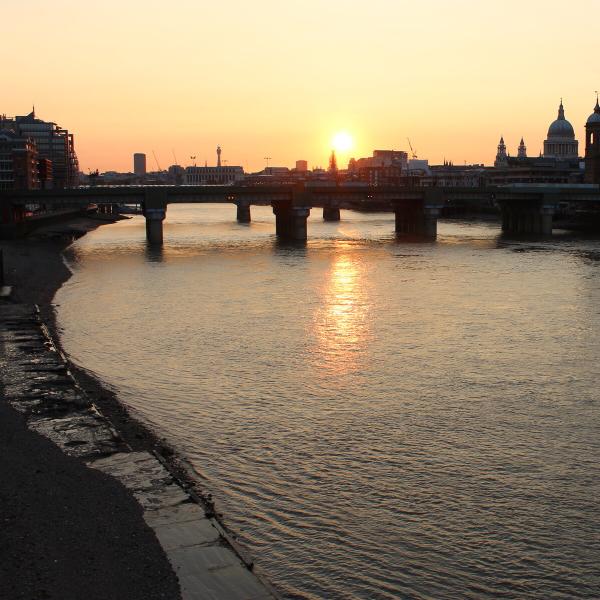 Cannon Street sunset