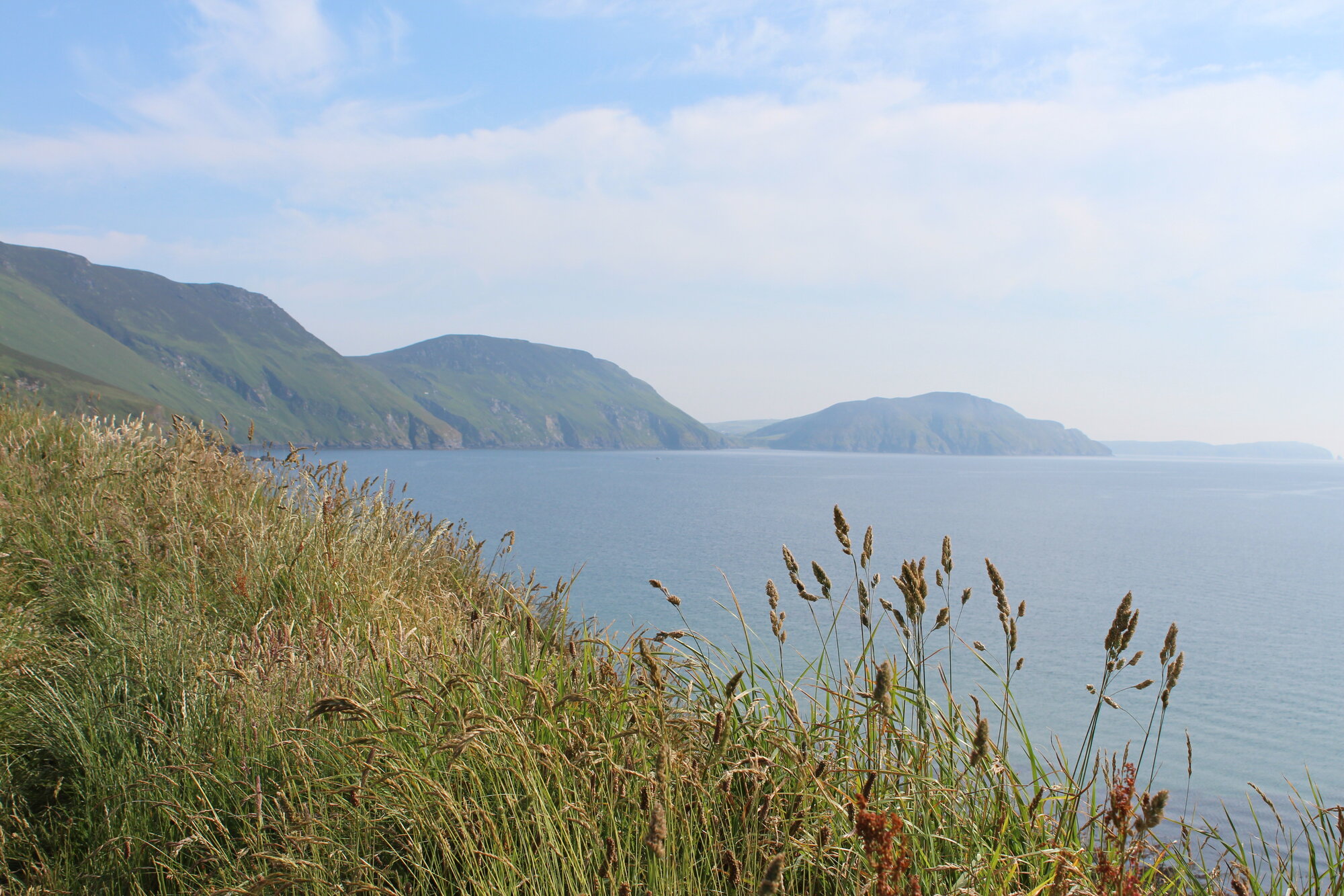 Coastal footpath