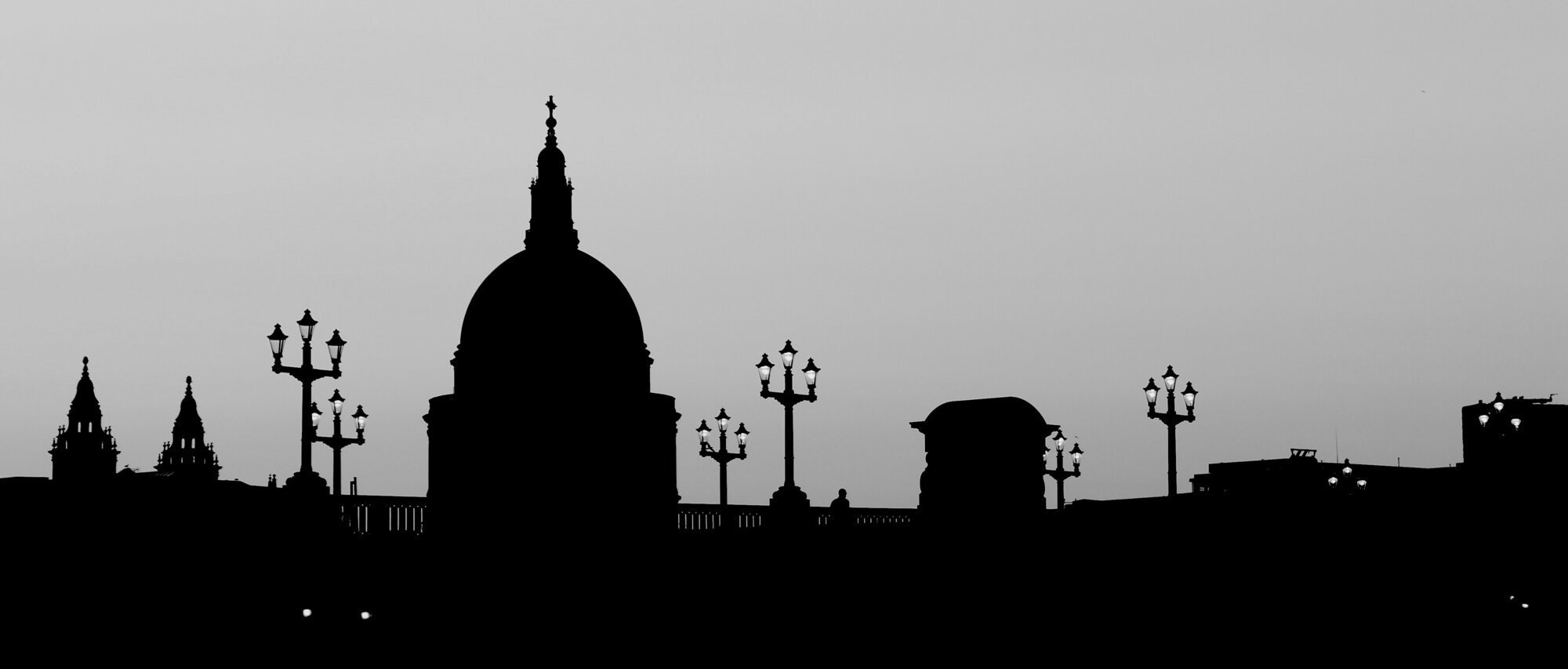 St Paul's in Silhouette