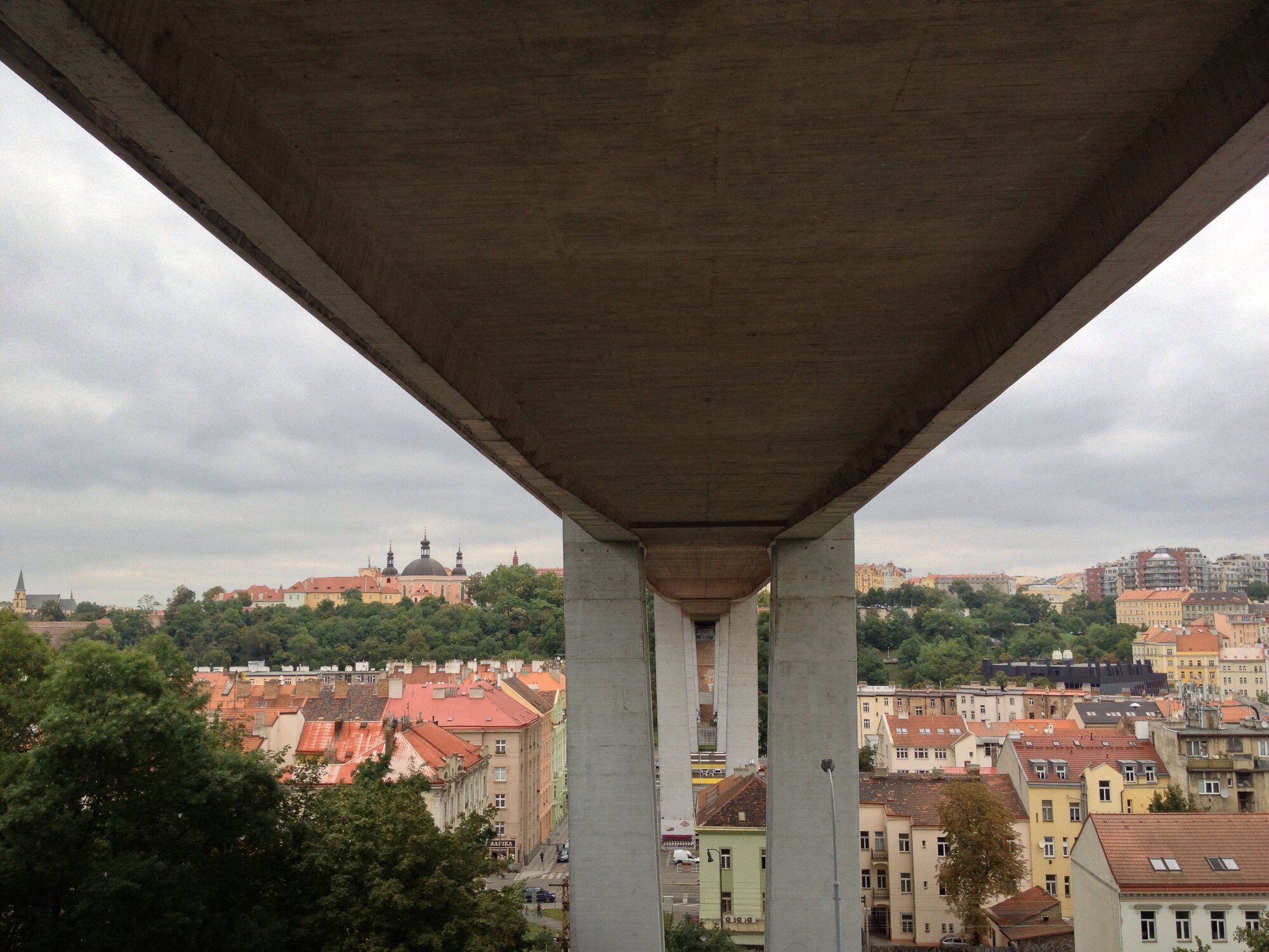 Bridge underbelly
