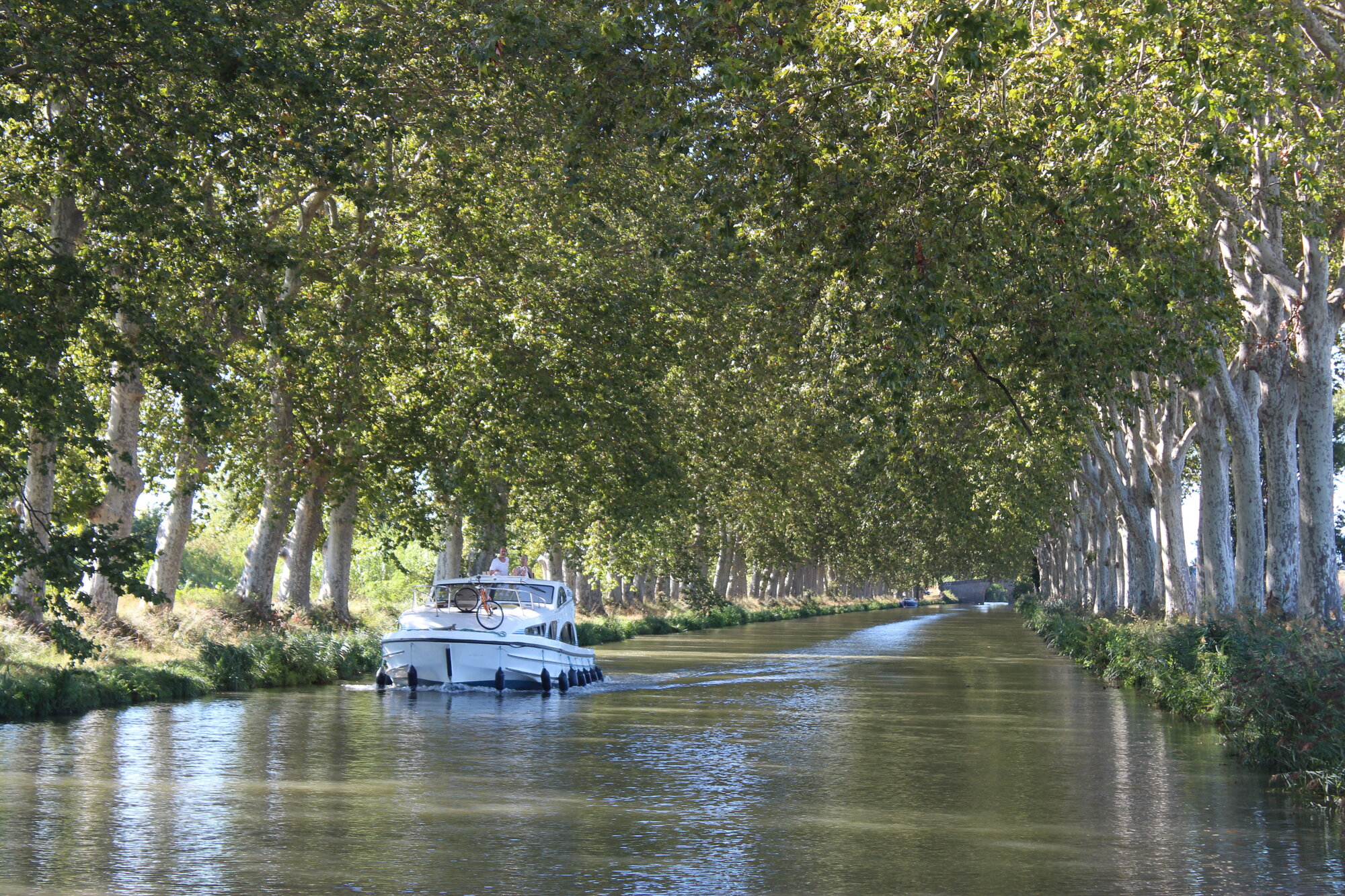 Cruising on the canal