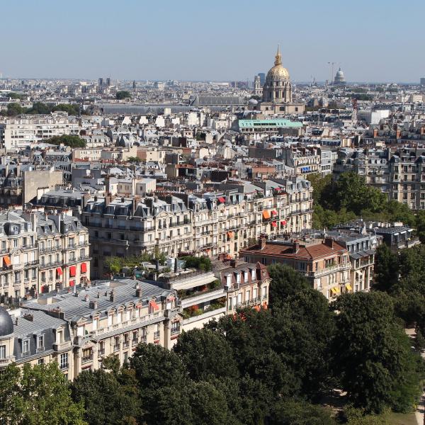 Paris from the Eiffel Tower
