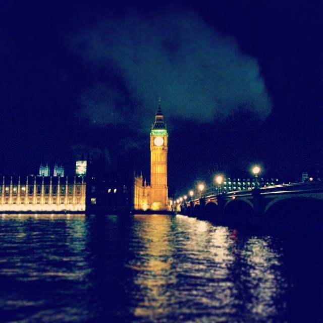 A cloud over parliament london