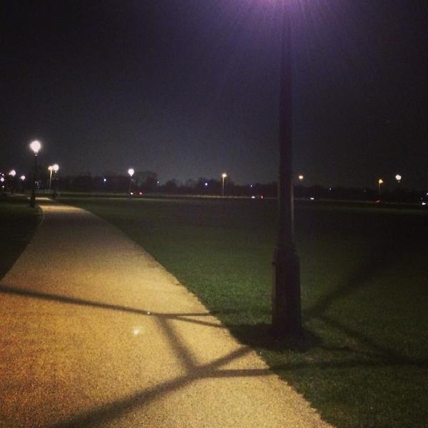 Blackheath where the lights cast their own shadows