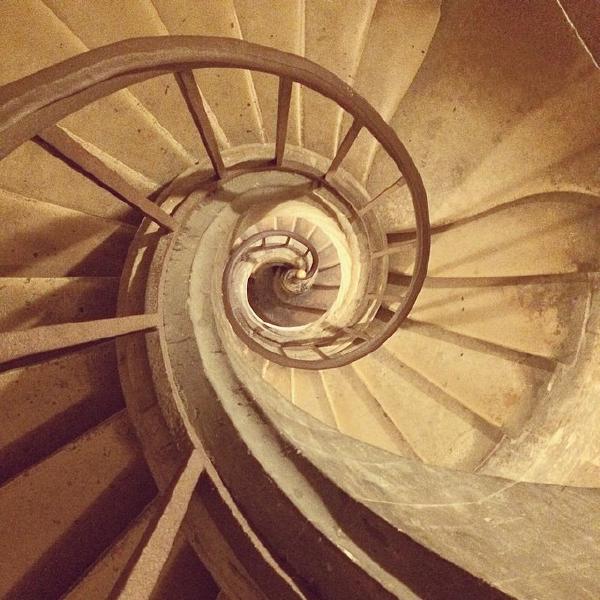 Spiral stairs in the Pantheon