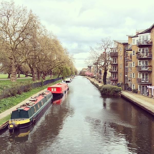 Canal by Victoria Park