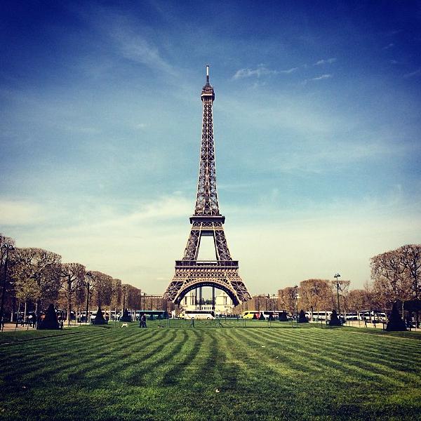 Le photo touristique de Paris