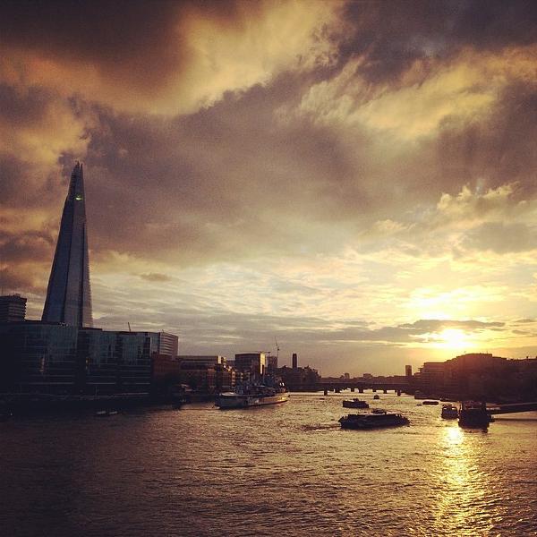 Sunset from Tower Bridge