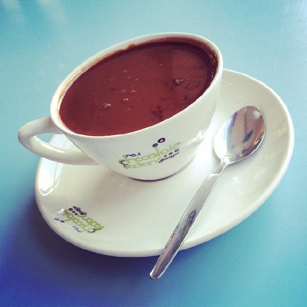 Luxury Hot Chocolate  better than the Premier Inn breakfast