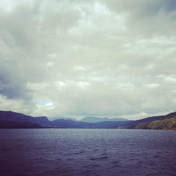 On the lake at Coniston