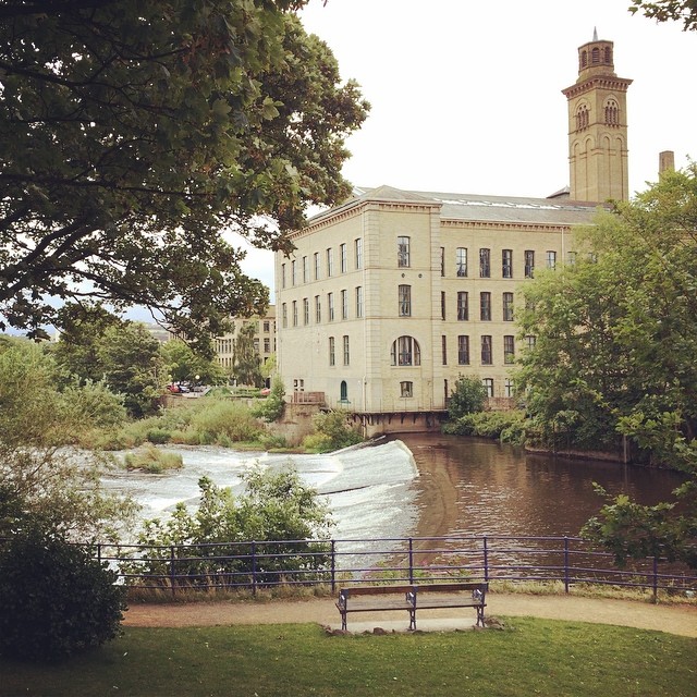 saltaire mill river yorkshire unesco worldheritagesite