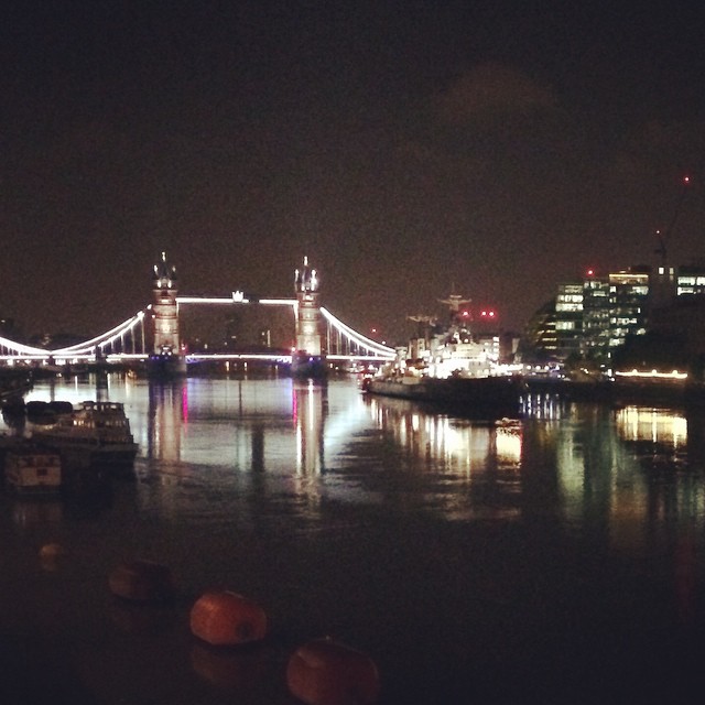 Late night Tower Bridge