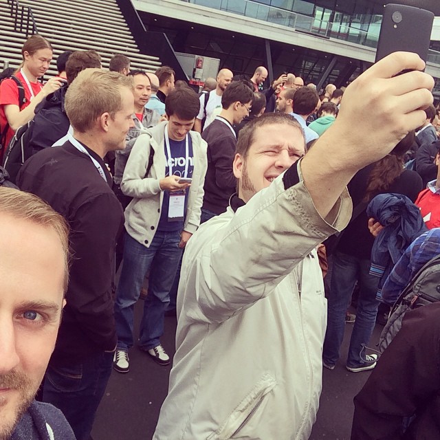 More DrupalCon group selfie shots