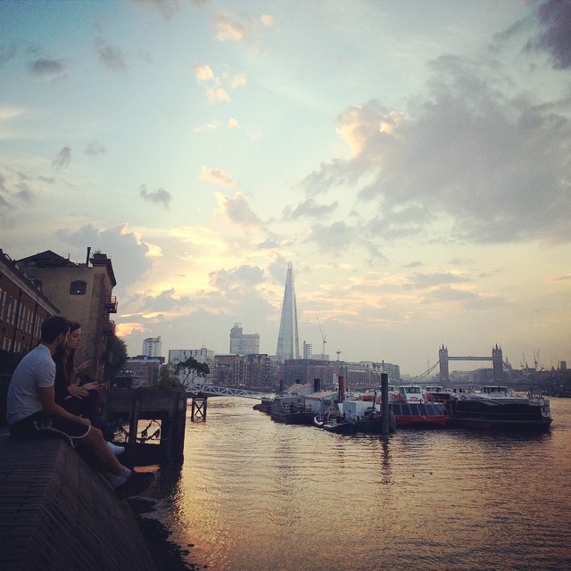 Thames sunset